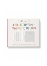 Dustless Chalk Crayons + Magnetic Holder Bundle for Magic Playwall