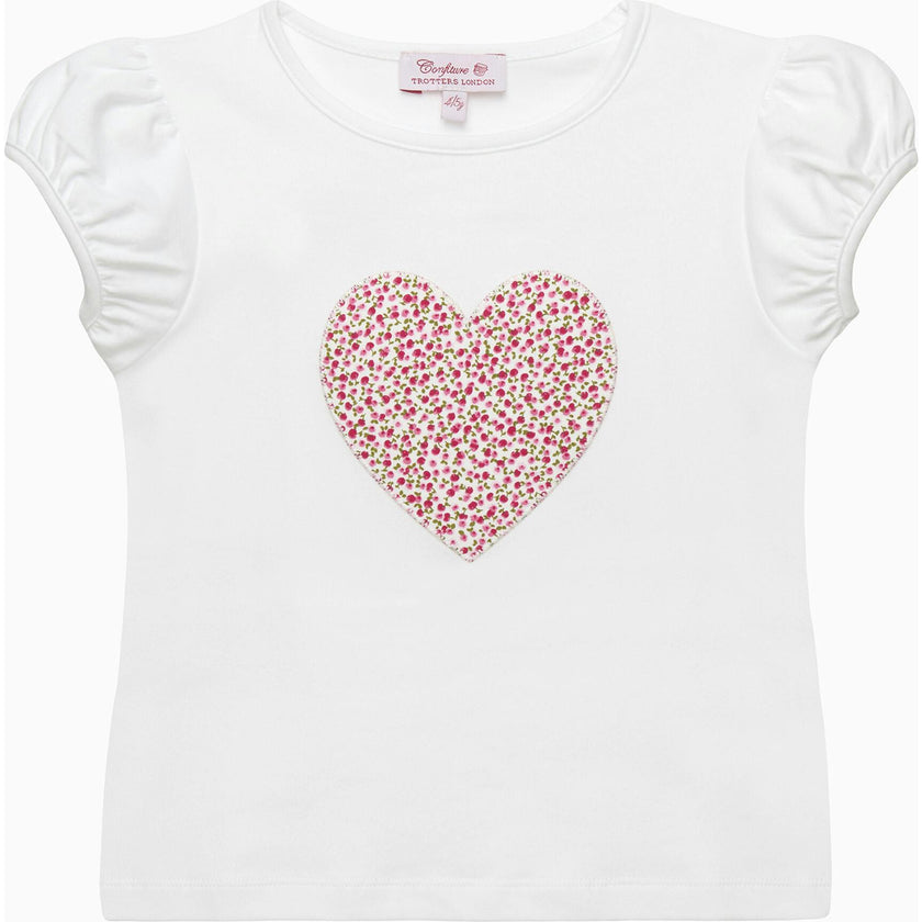 Cherry Heart Jersey Top