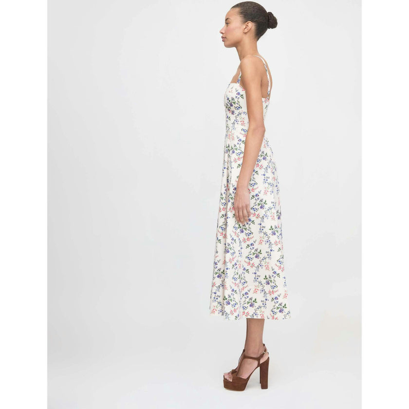 The Margot Dress - Pink Scallop Bow Chintz
