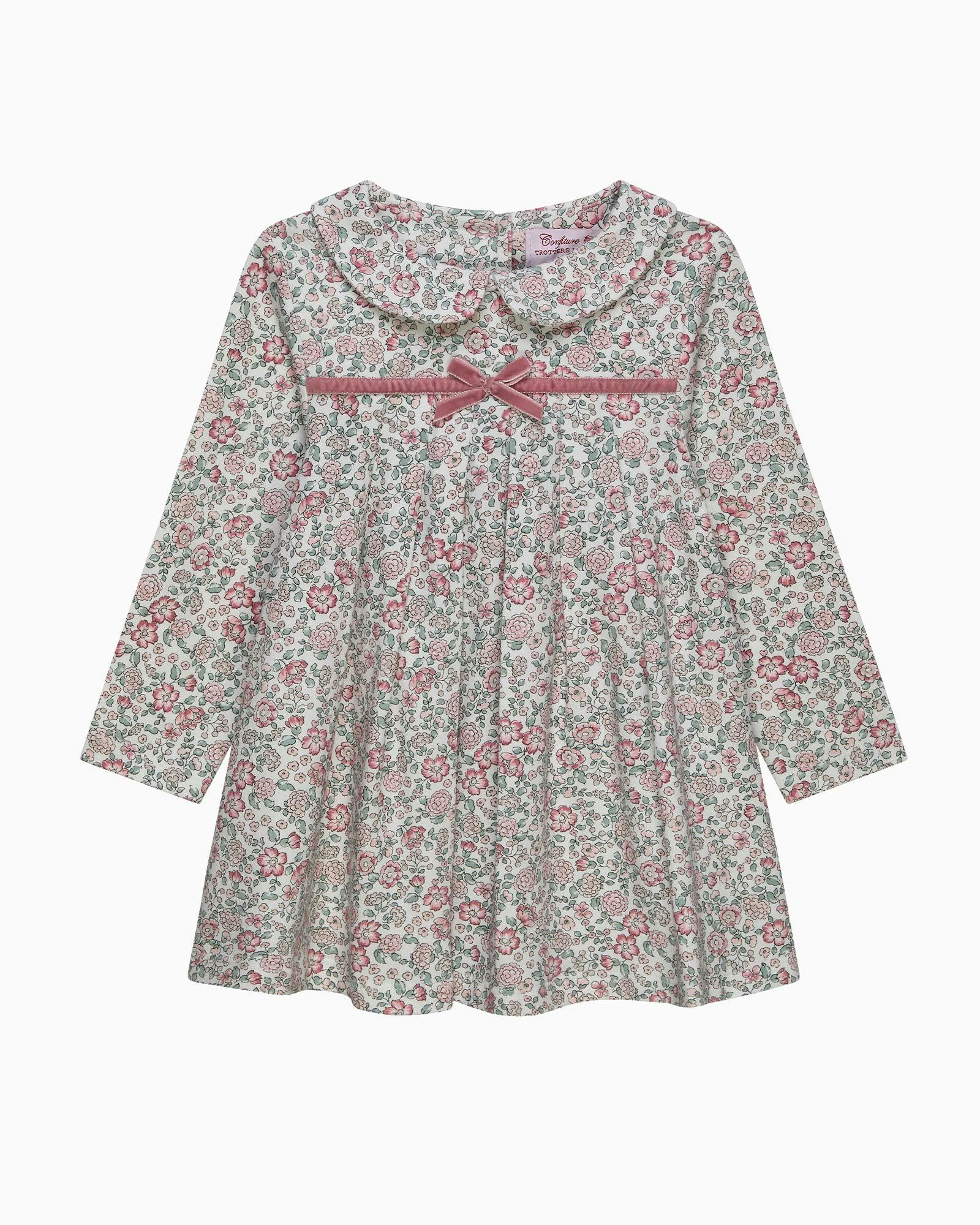 Baby Arabella Jersey Dress in Pink