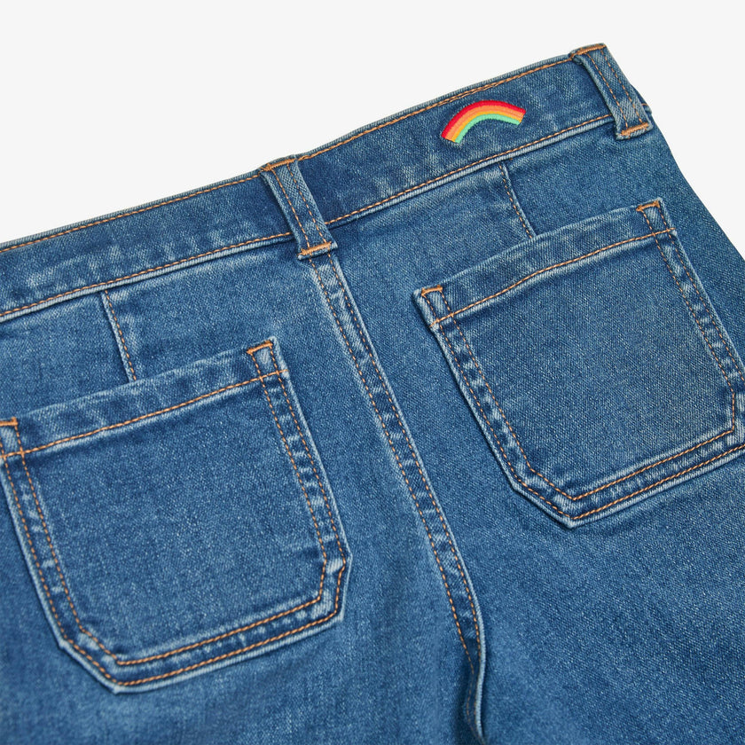Kids patch pocket jean