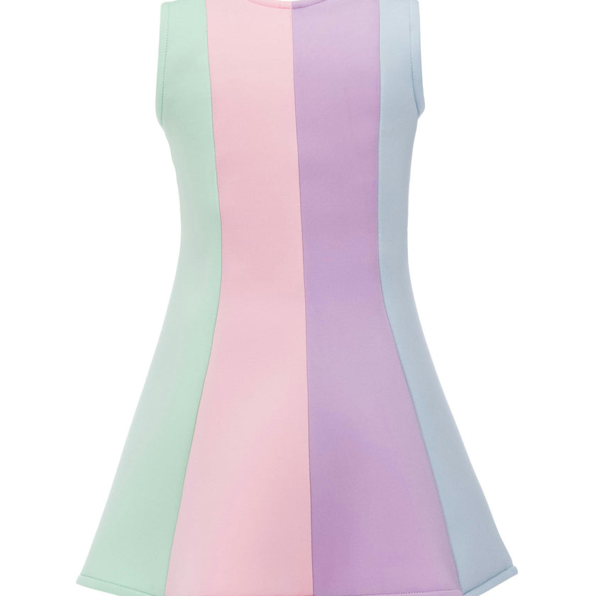 Multi Sophie Rainbow Striped Dress