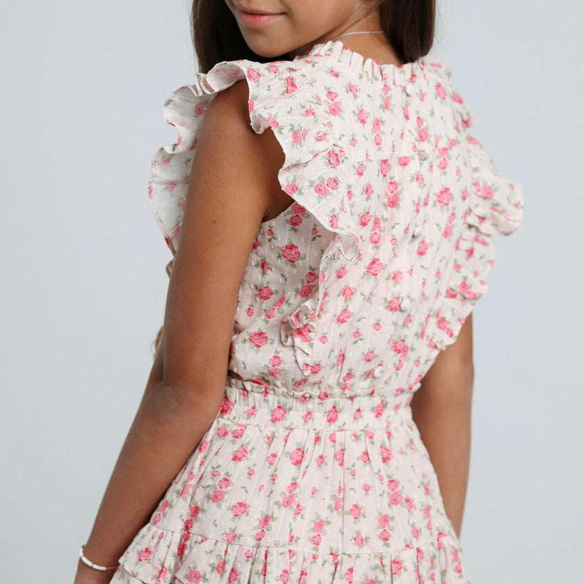 Gustavia Dress in Petite Rose