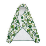 Toddler Hooded Towel - Tropical Leaf
