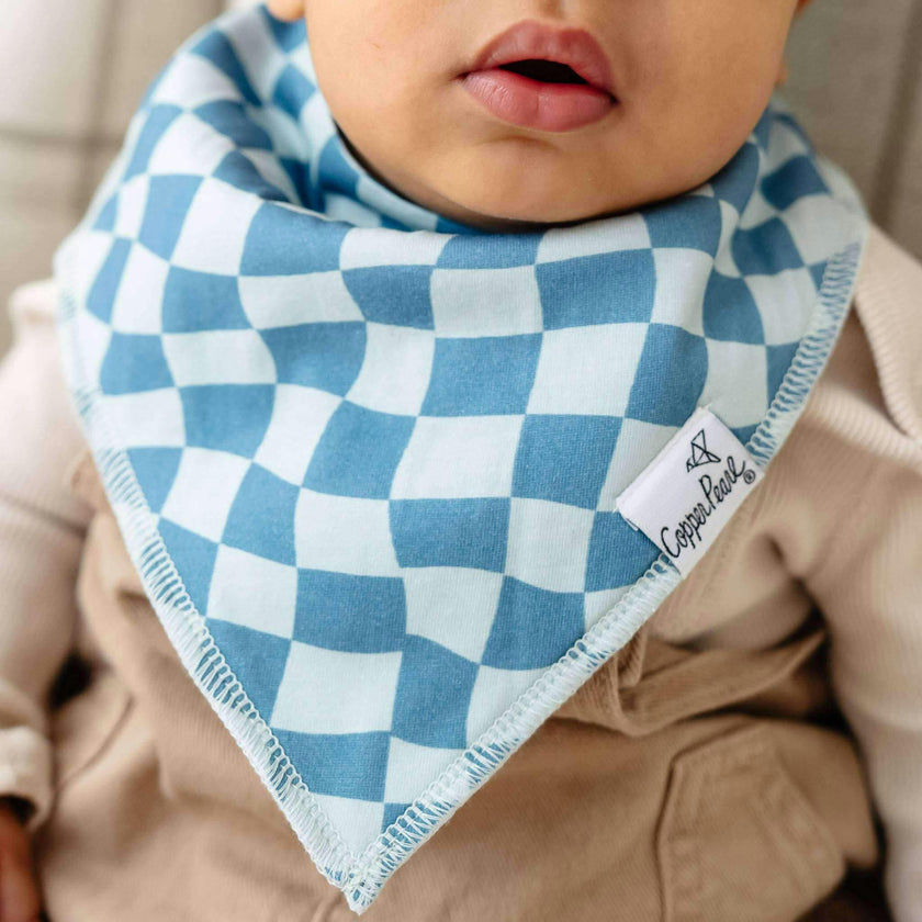 4 Pack Baby Bandana Bibs - Ryder