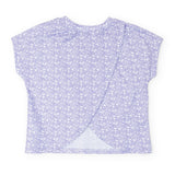 Sloane Girls' Short Sleeve Performance Top by LH Sport - Petal Pop Purple