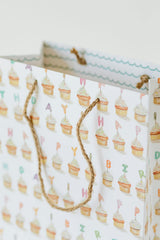 Birthday Cupcakes Gift Bag - Set of 3