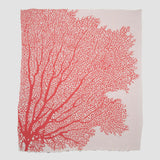 Coral Fan Throw