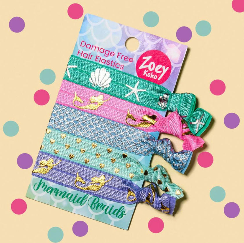 Mermaid Braids Hair Ties