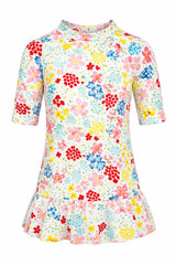 Floral Print Swim Dress
