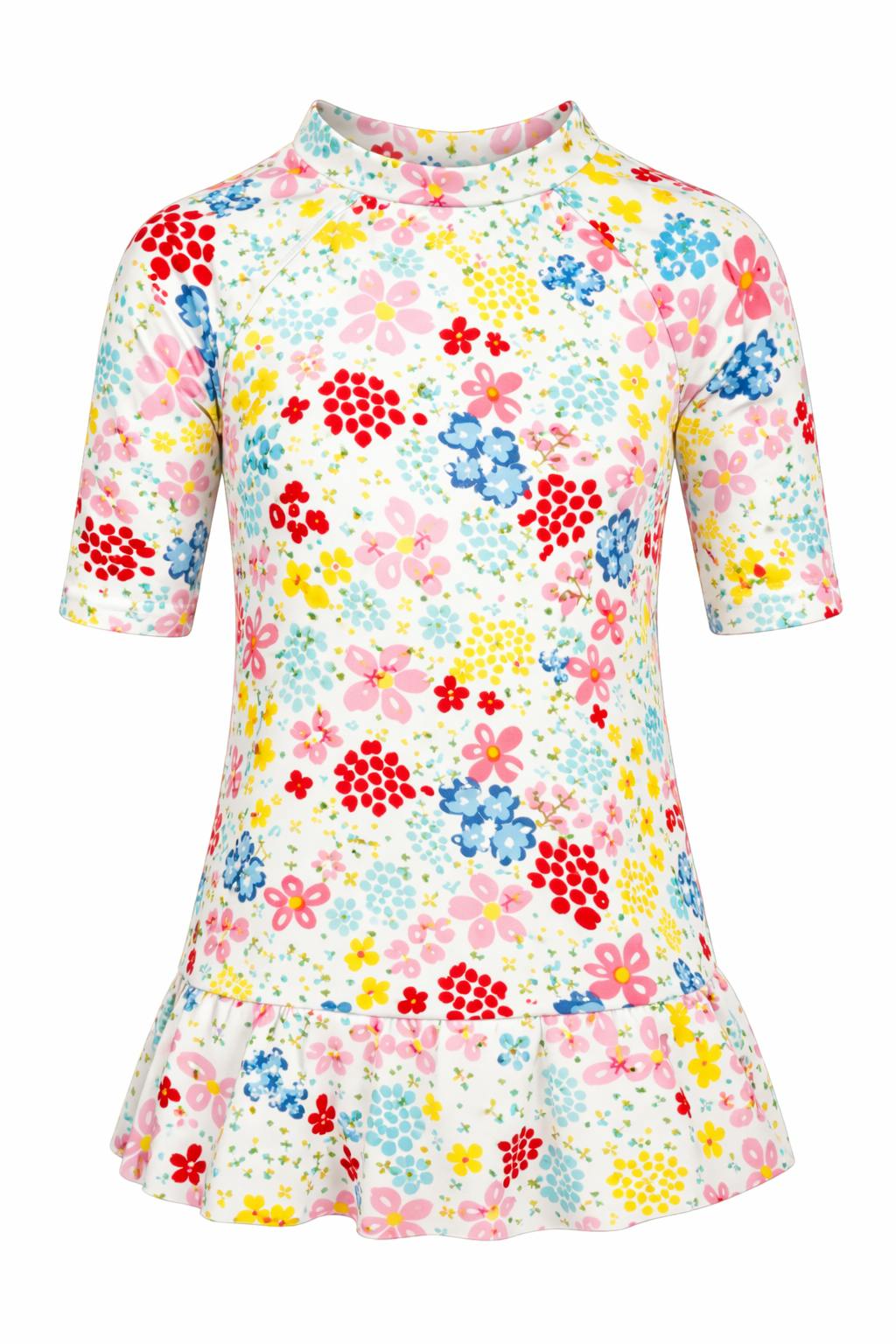 Floral Print Swim Dress