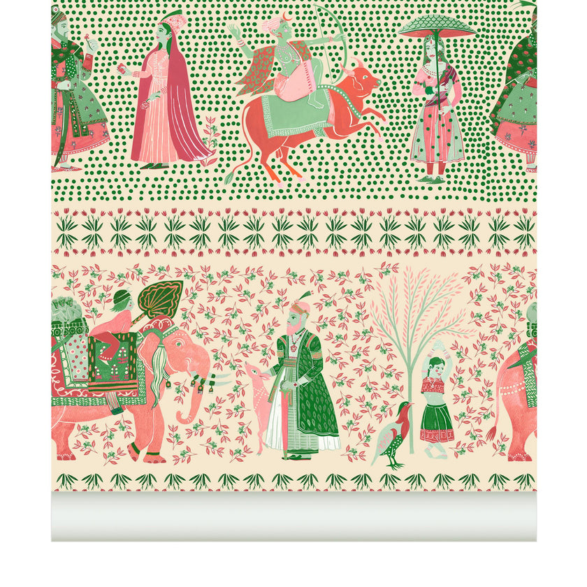 Papier peint CHALANA coloris Topaze