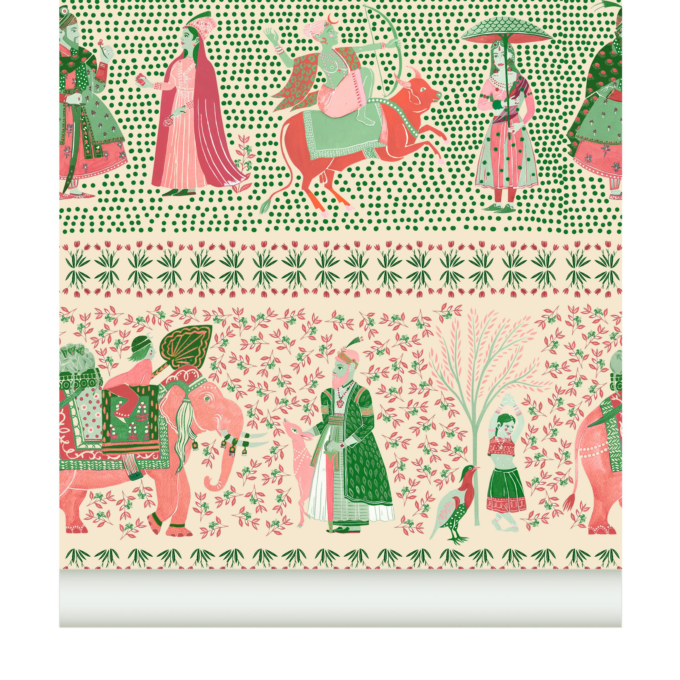 Papier peint CHALANA coloris Topaze