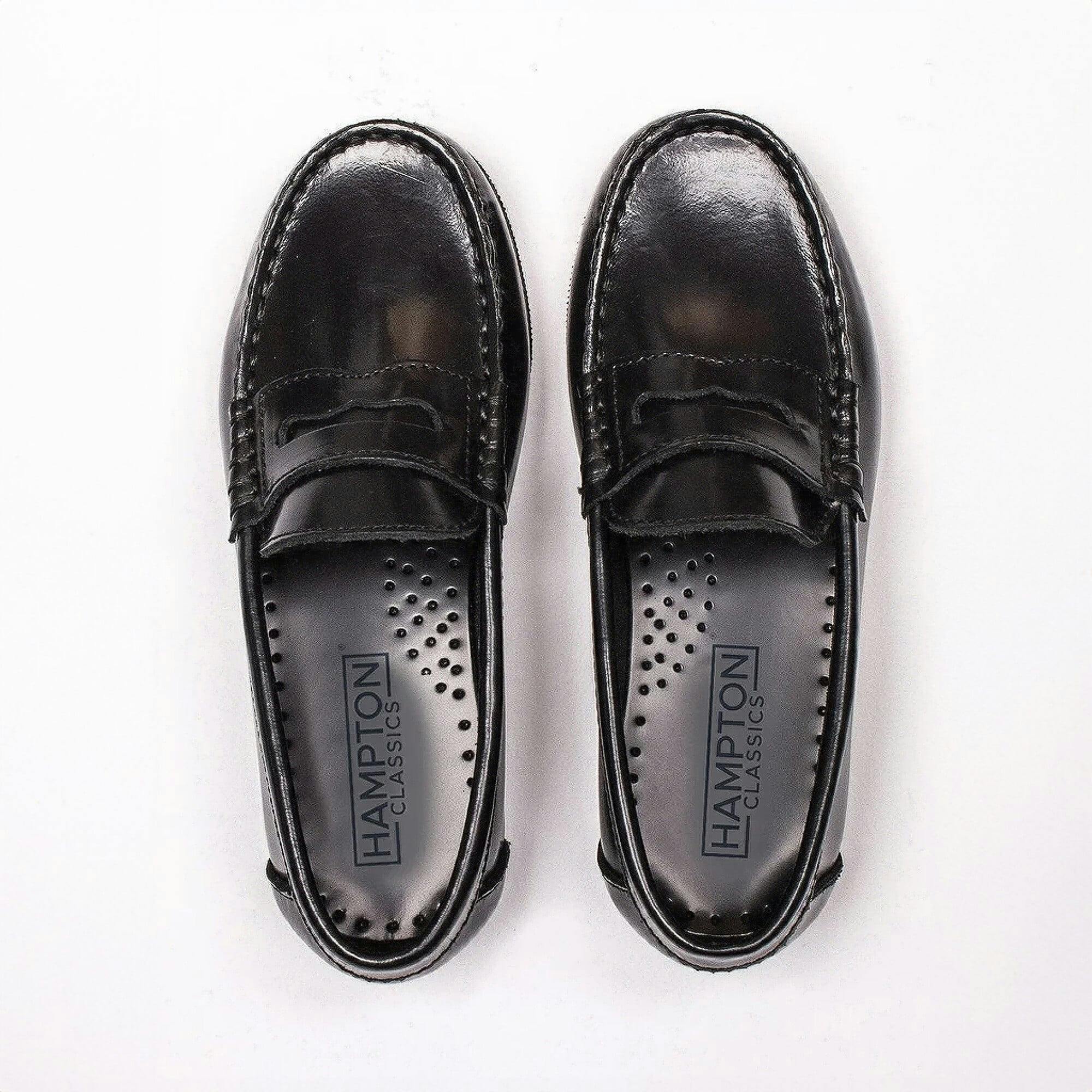 Hampton Classics Penny Loafer in Black