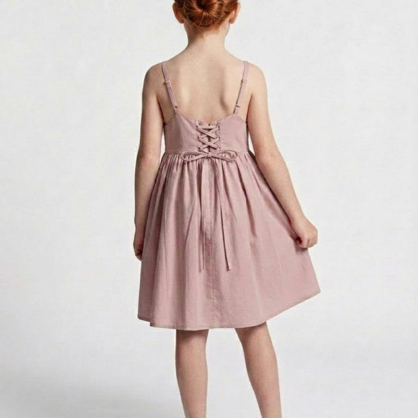 Annalise Dress | Antique Blush