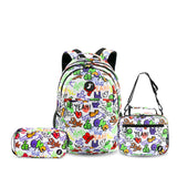 Cornelia Backpack with Lunch Bag and Pencil Case in Street Art