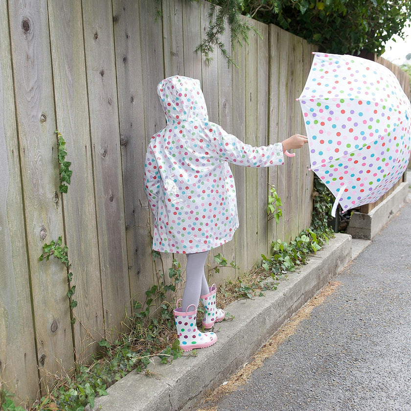 Polka Dot Rain Boot