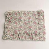 Betsy Ann Timeless Floral Ruffle Zipper Pouch
