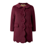 Scalloped Dress Coat