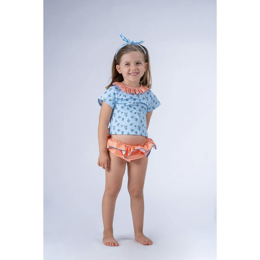 Vichy Bikini Bottom, Orange