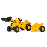 CAT Kid Tractor With Trailer