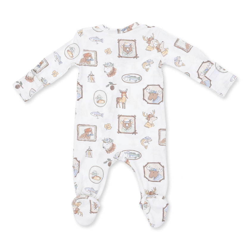 Woodson's Family Cabin - 2 Way Zipper Footie