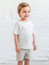 Short Sleeve Crew - Marina / Sea + Dune