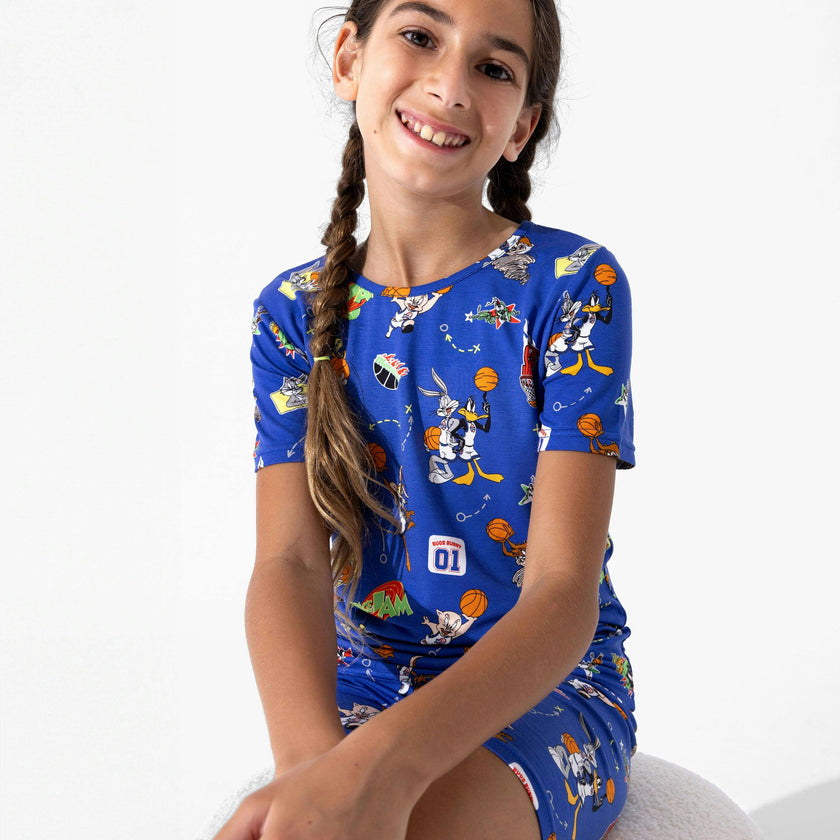 Space Jam Bamboo Kids Pajama Short Set