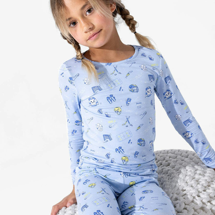 Hockey Bamboo Kids Pajamas