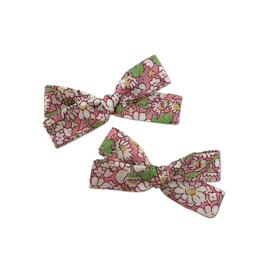 LuluLuvs Skinny Ribbon Pigtail Bows