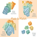 ZURI 5-Pack Baby & Toddler Socks