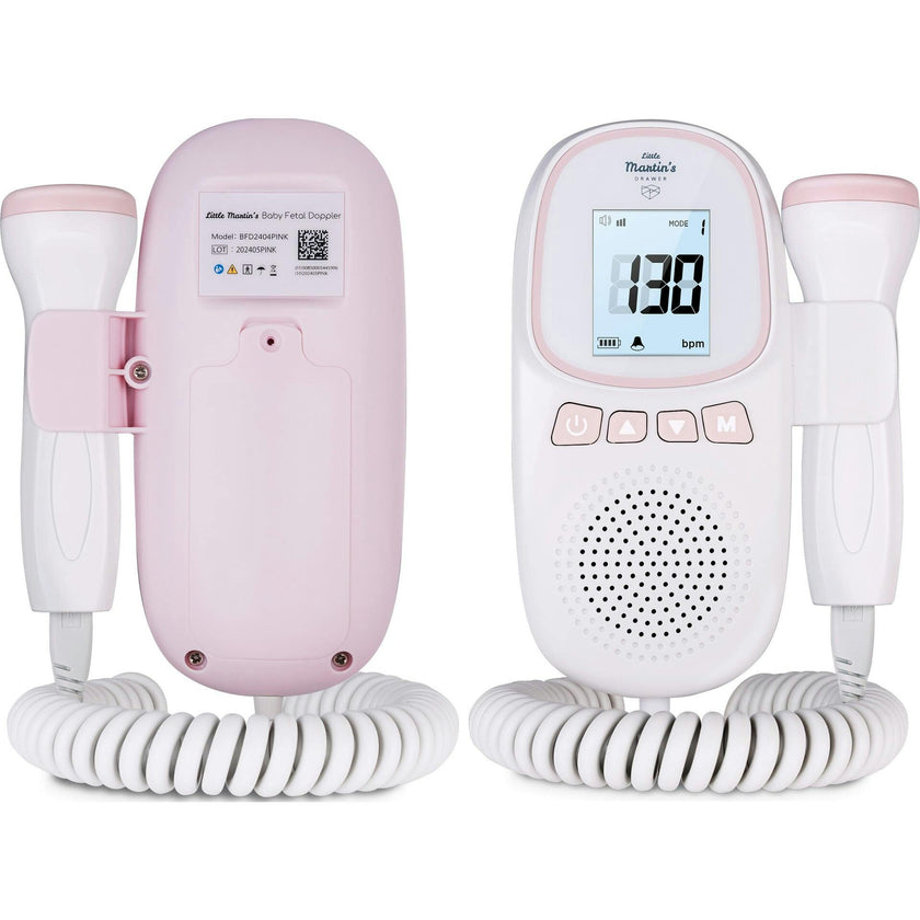 Portable Ultrasound Fetal Doppler: Pink
