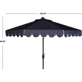 Dorinda Scalloped Patio Umbrella