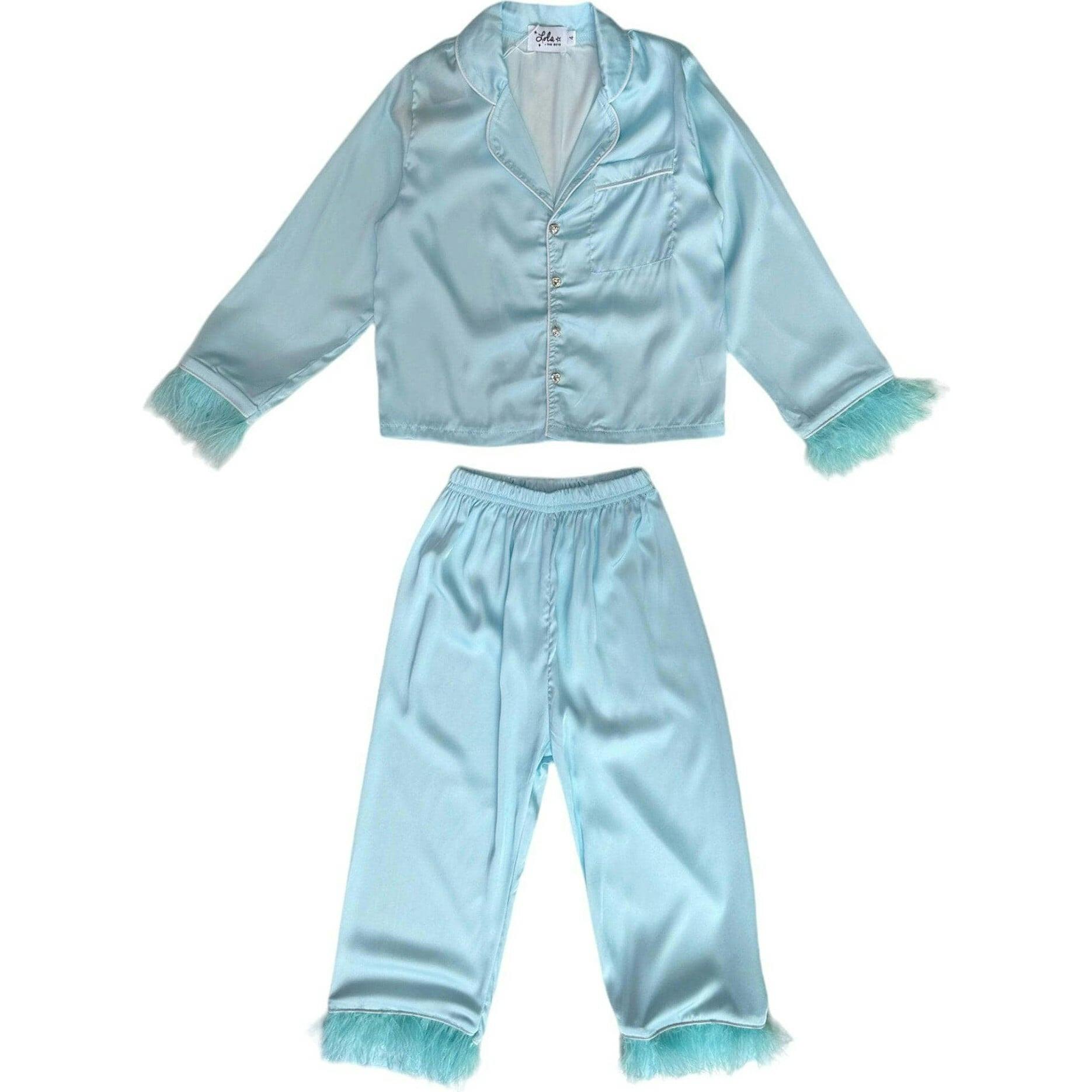 Women's Sky Feather Silky Set