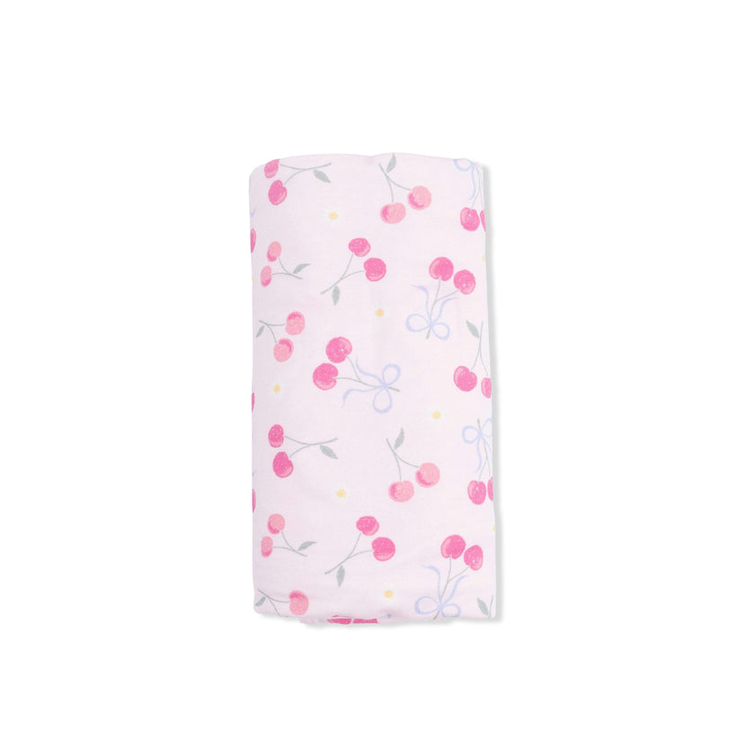 Sweet Bow Cherries - Swaddle Blanket
