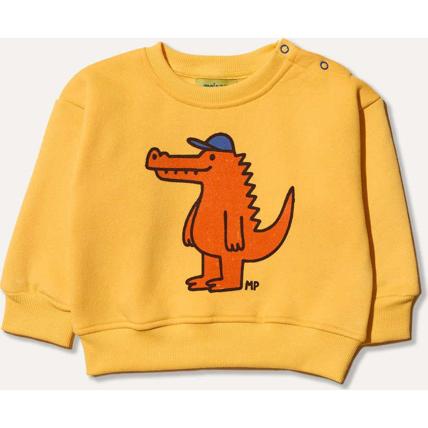 Yellow Classic Croc Sweatshirt