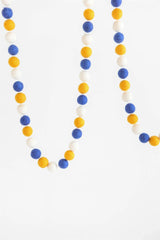 Hanukkah Ball Felt Garland
