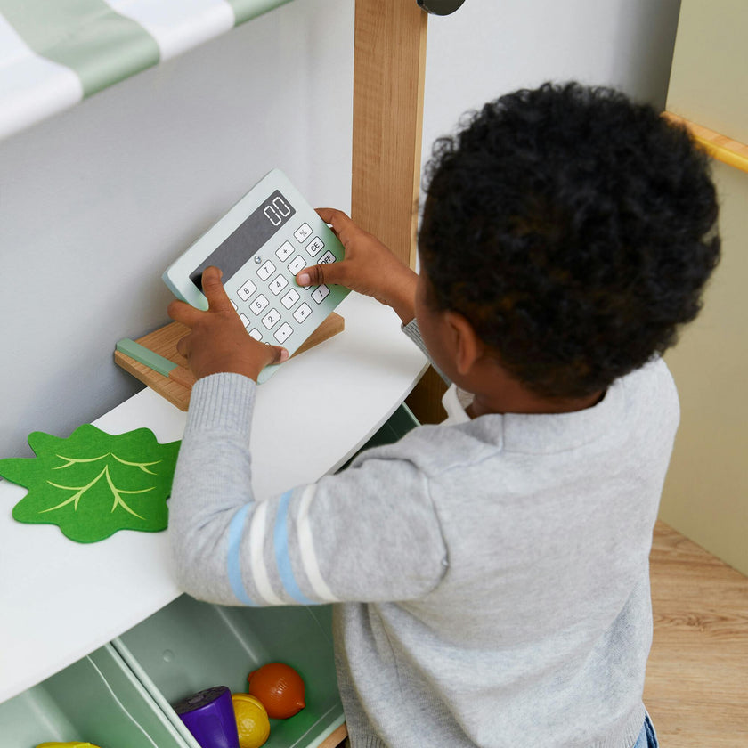 Little Helper Market Play Stand Play Kitchen