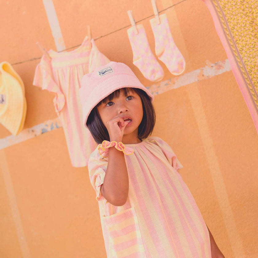 BONTON Citrus Stripe Lucille Baby Dress