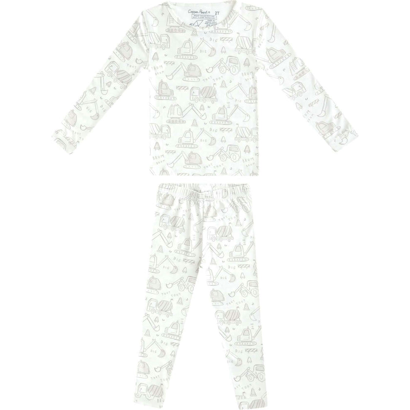 2 Piece Long Sleeve Pajamas, Prints