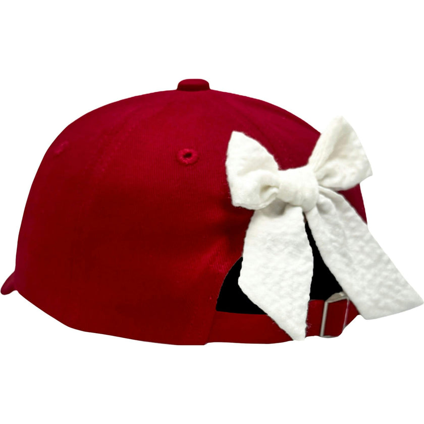 Officially Licensed Arkansas Razorbacks Bow Baseball Hat (Baby/Toddler)