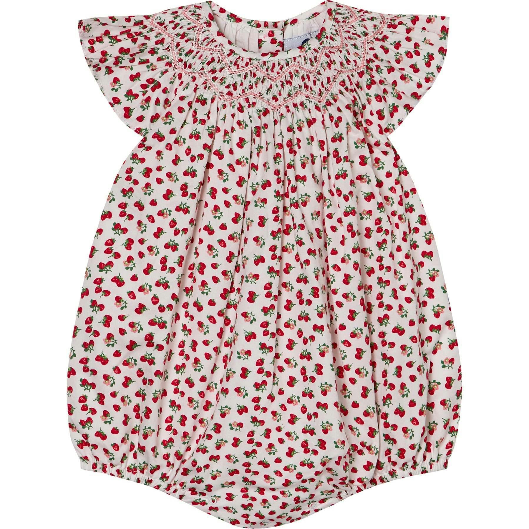 Hand-Smocked Baby Bubble - Estela