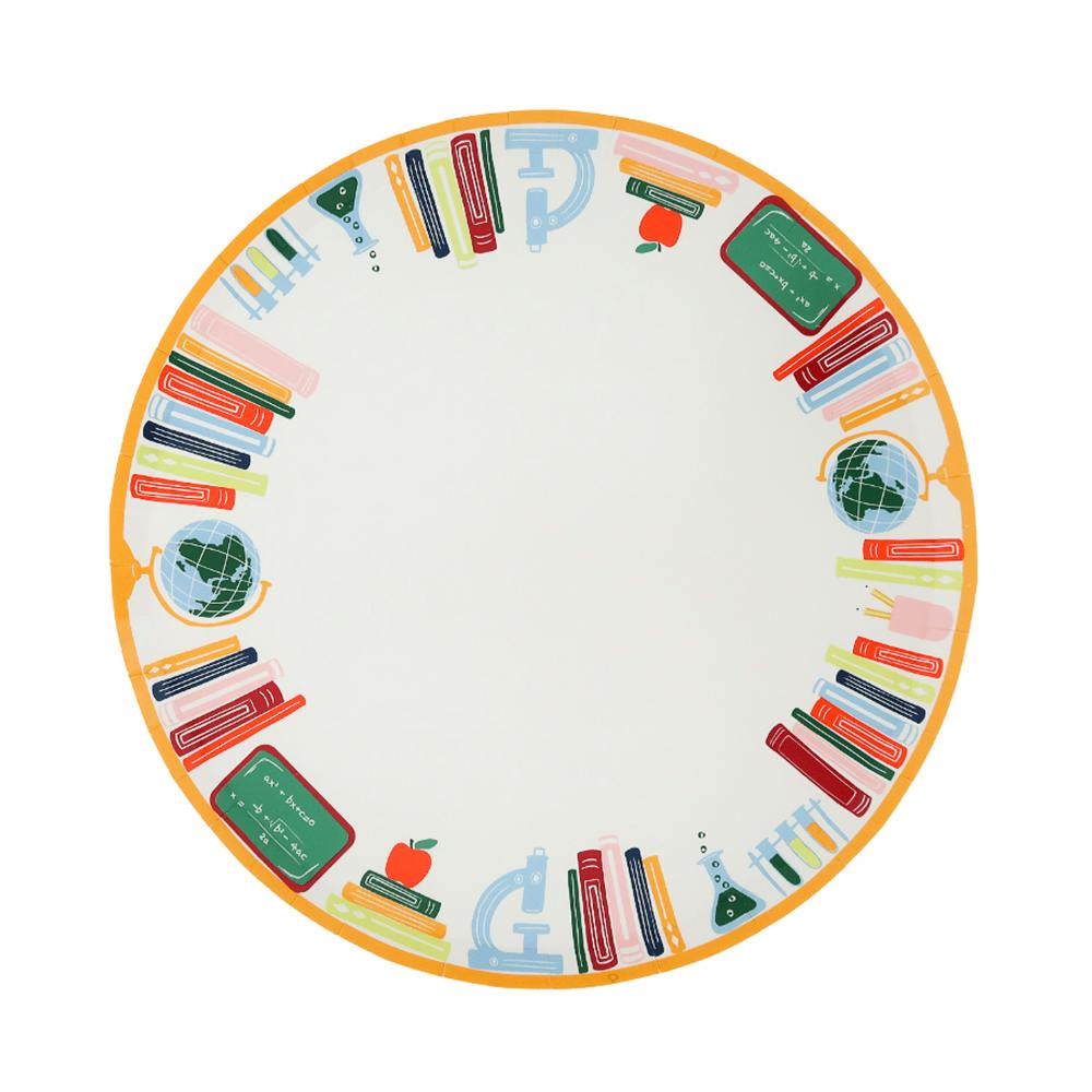 Smarty Pants Bookshelf Large Plates
