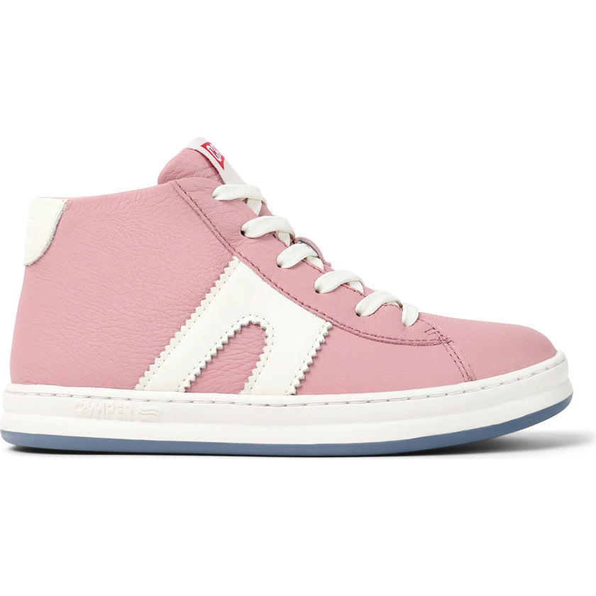 Kids Runner Four Velcro Strap Sneakers, Pink