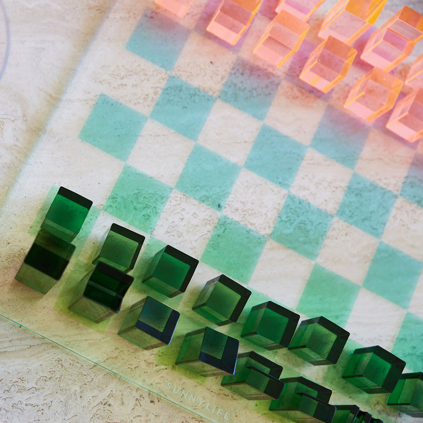 Lucite: Chess & Checkers