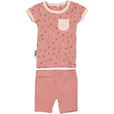 All Over Floral Two-Piece Set