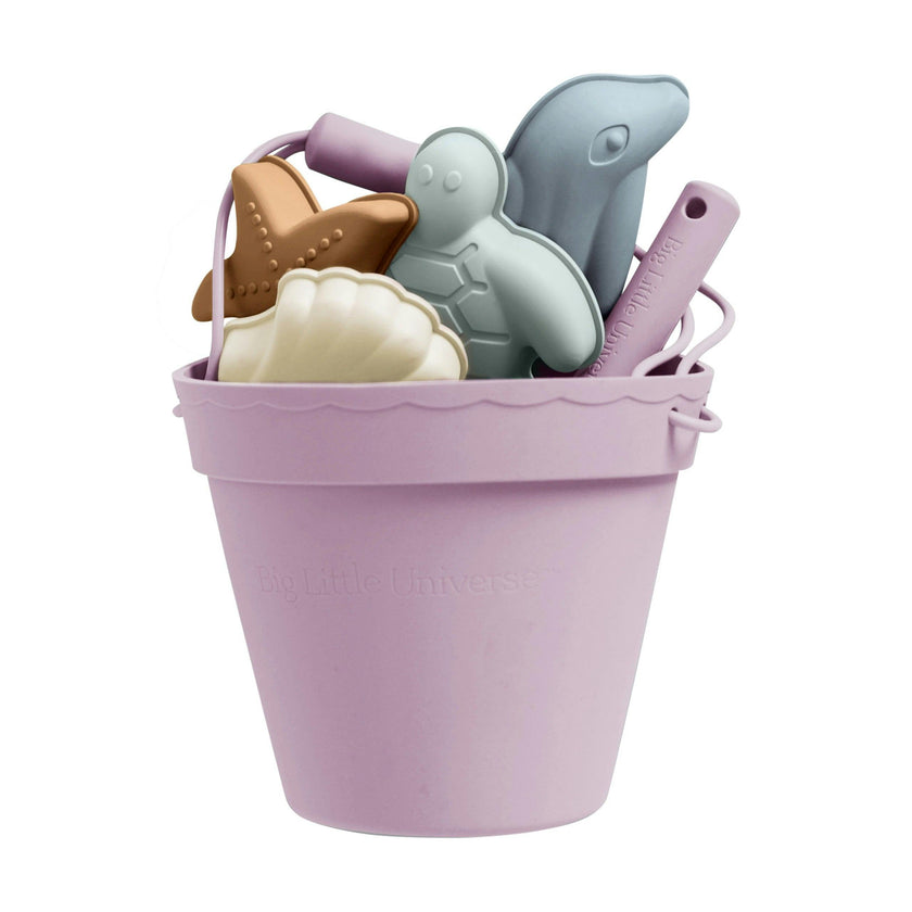 Food-Grade Silicone Beach Bucket Set