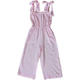 Gingham Pink Jumpsuit