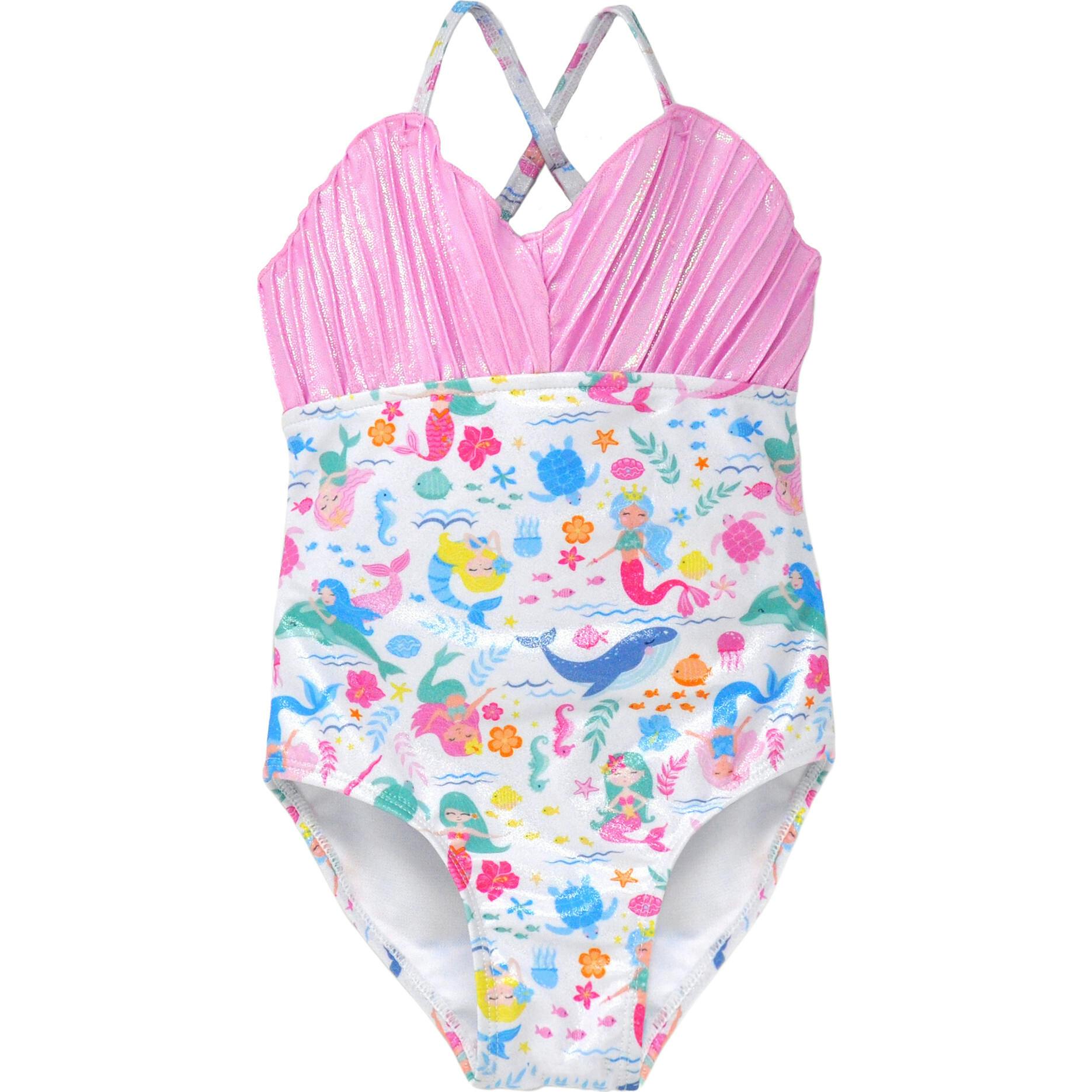 UPF 50+ Mermaid Shell Swimsuit
