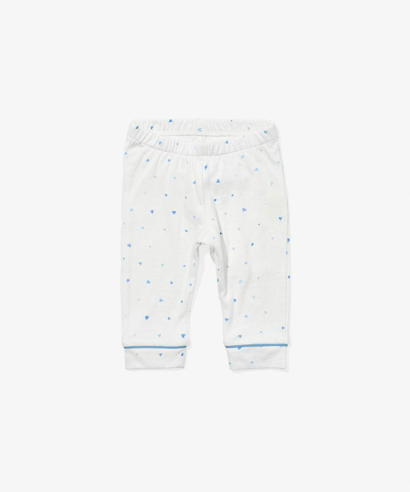 Andy Baby Legging, Blue Hearts
